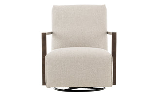 Kirsten Ginger Swivel Glider Chair 3